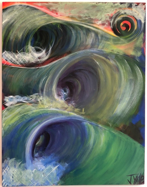 Blue Tubes 