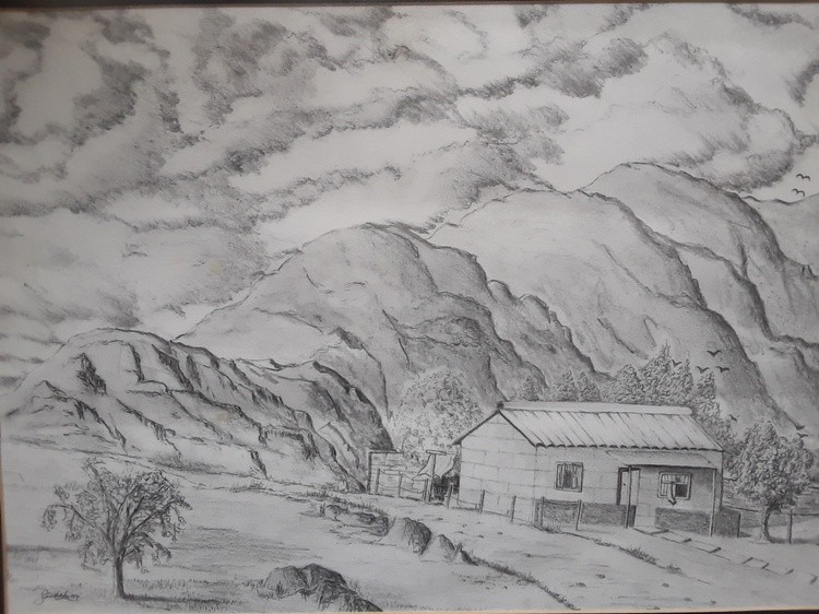 Behind the Mountains
