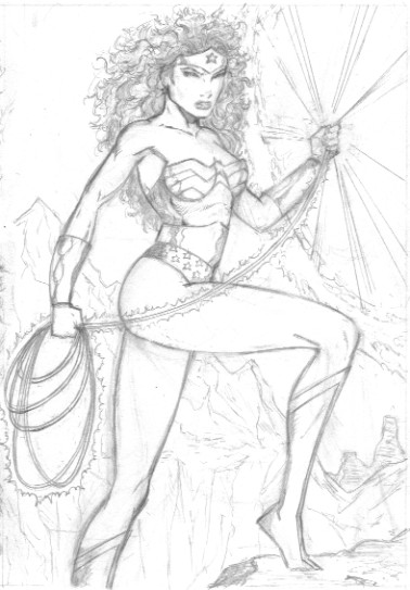 Wonder Woman SKETCH