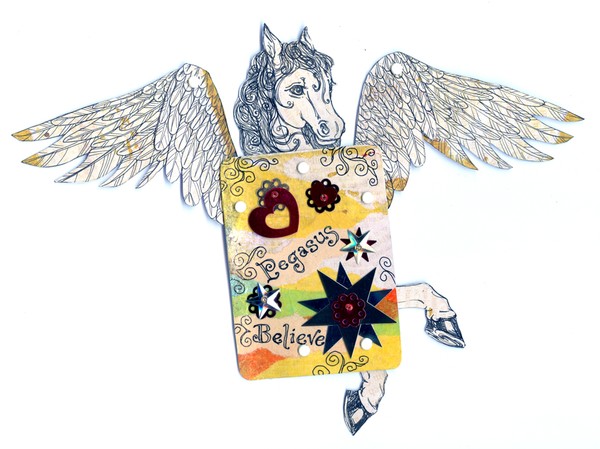 Believe  ATC/Art Doll