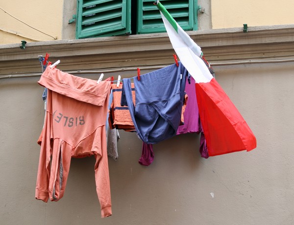 Wash day in Florence
