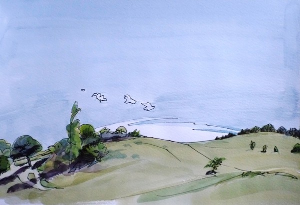 watercolorday in Mols