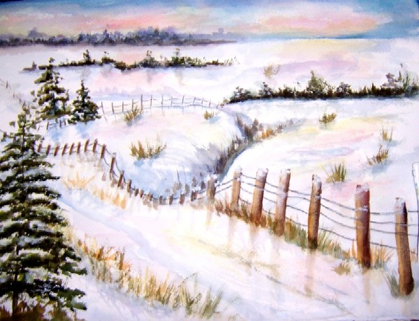 Winter scene