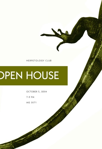Herpetology Club Poster
