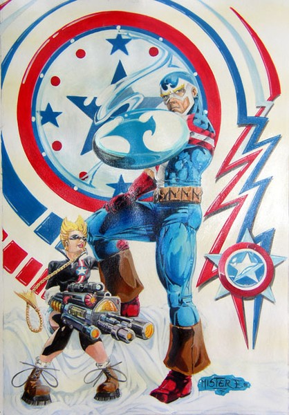 She's NOT Bucky either!
