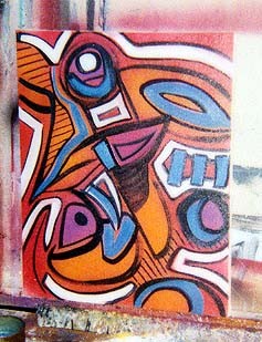 new abstract doodle