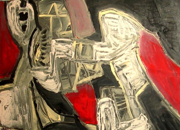 Personage with figure in RED