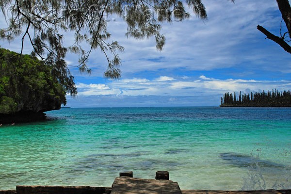Dock on Baie de Kanumera