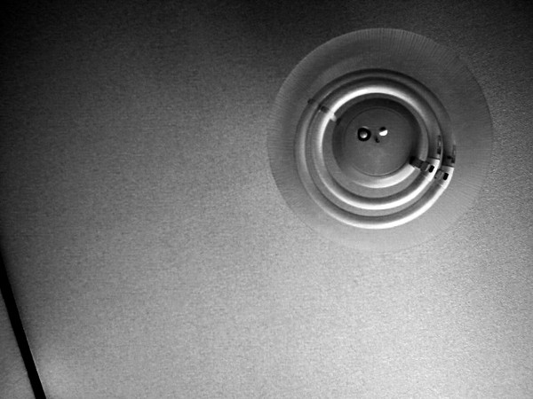 black, white, circle and line