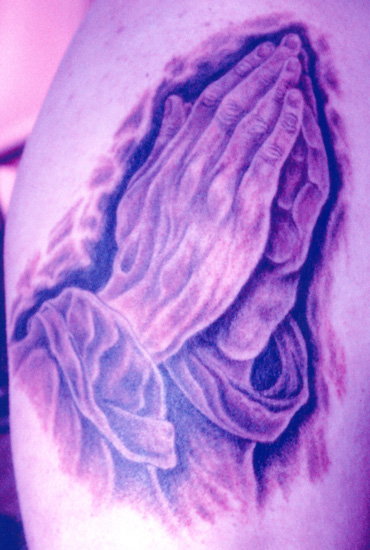 Praying Hands Tattoo