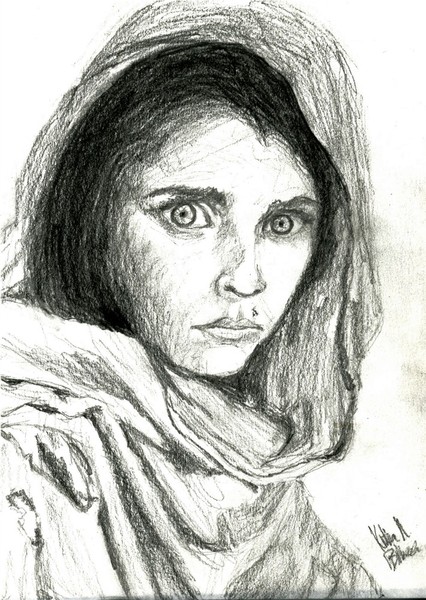 Girl from Afghanistan