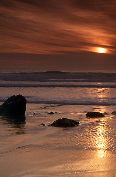 North Coast Golden Sunset