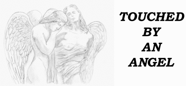 Touched by an angel (mug design)