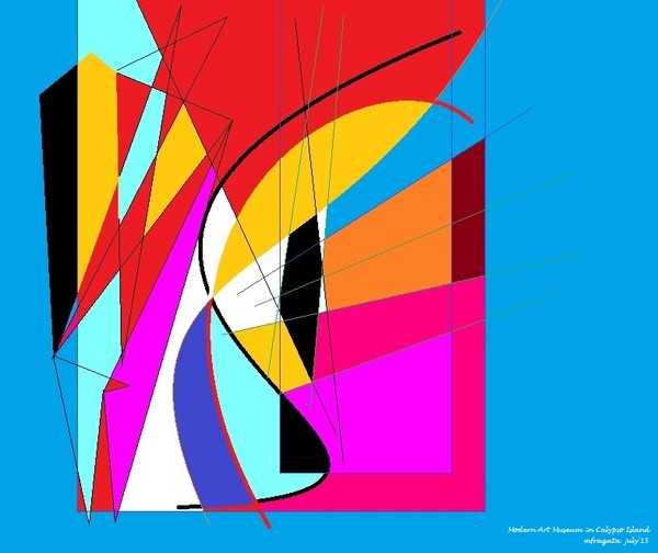 Modern Art Museum in Calypso Island