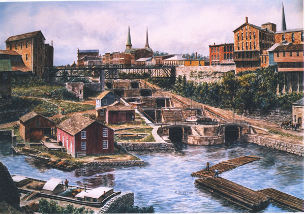 The Lockport Fives ca. 1864