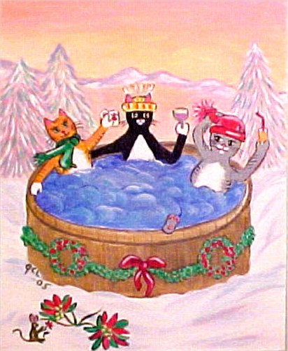 Holiday Hot Tub For 3