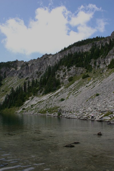 Lunch Spot on Eunice Lake