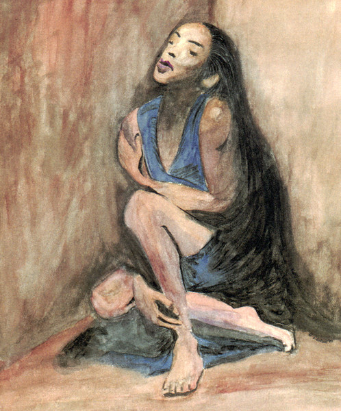Woman in Corner