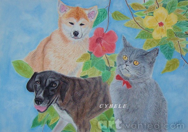 Kazumi, Nina and Lili