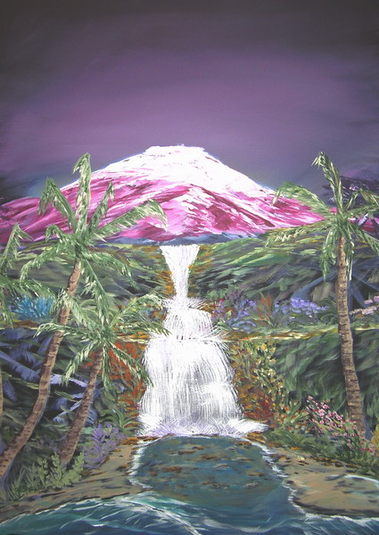 Mount Fuji Meets Hawaii