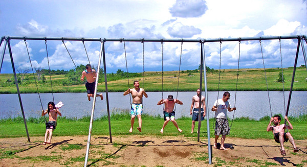 little swings on the prairie