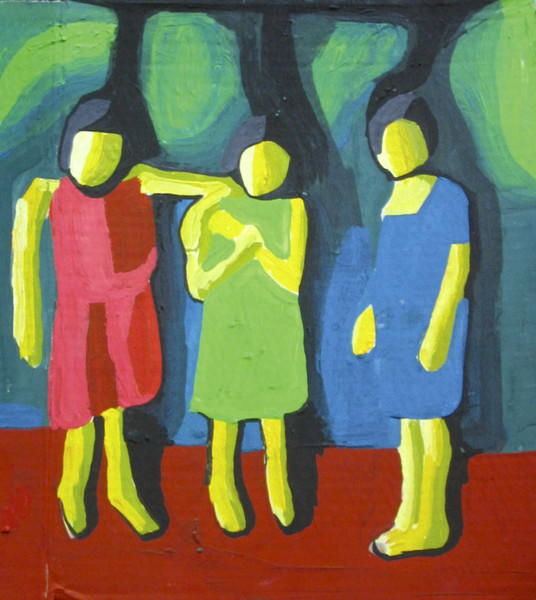 three girls