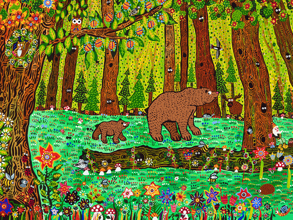 Bears in the Forest