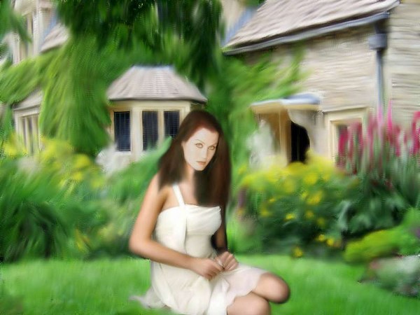 Katrina In White