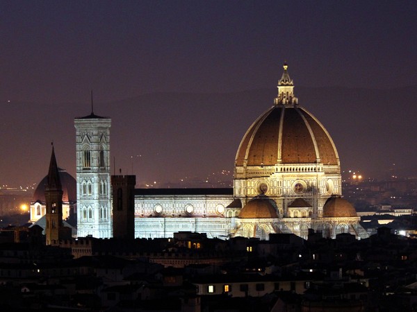 Florence on the sunset