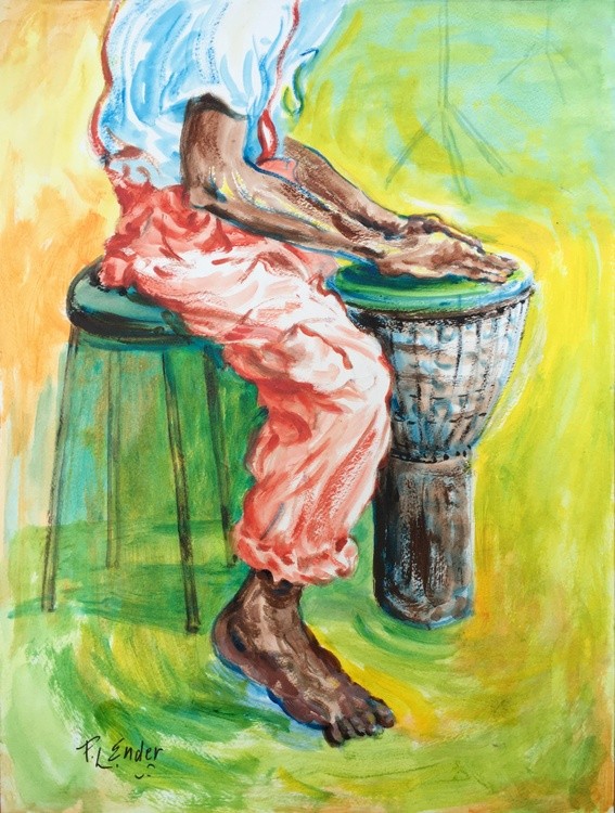 Barefoot Drummer