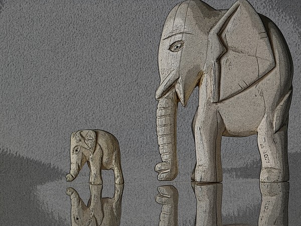 Ivory Elephants 