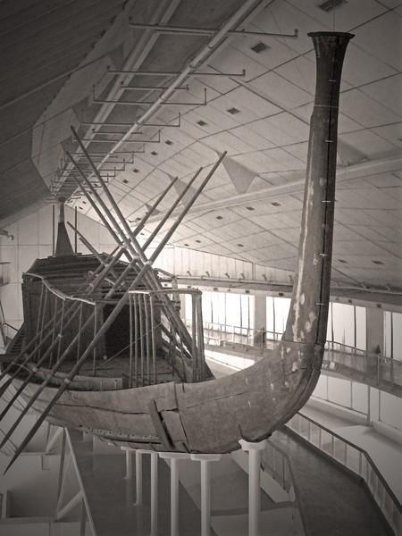 Egypt Funerary Boat 3836