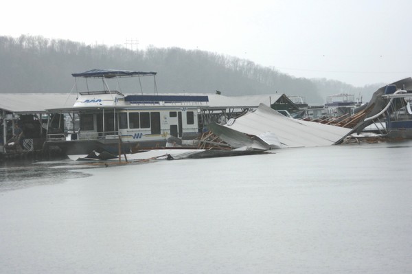 Grider Hill DOck Storm 4-11-2008