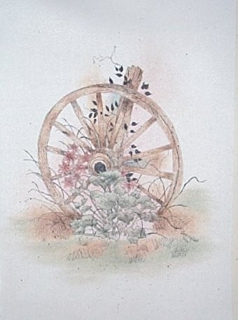 The Old Wagon Wheel