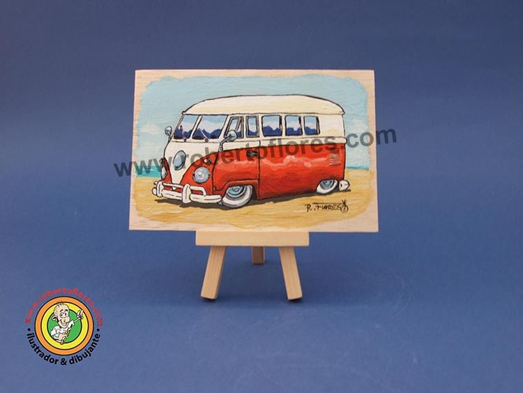 VW T1 van surf (1)