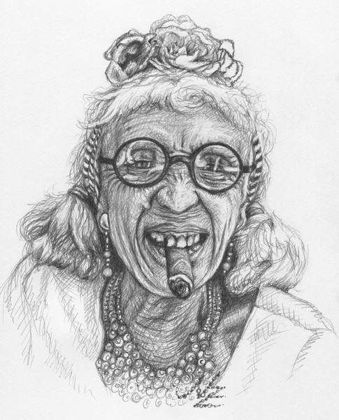 Old Cuban Lady