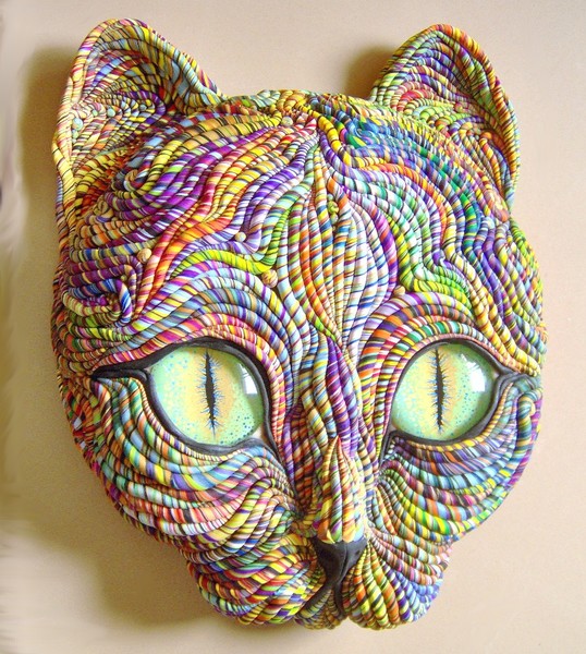 Cosmic Cat Sculpture Large