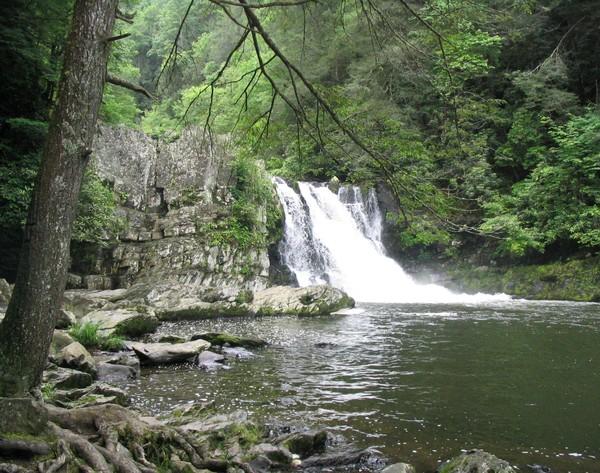 Approaching Abrahms falls