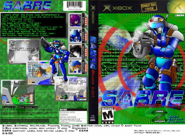 Sabre's X-box game