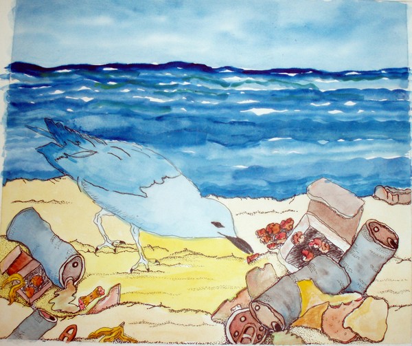 Beach buffet