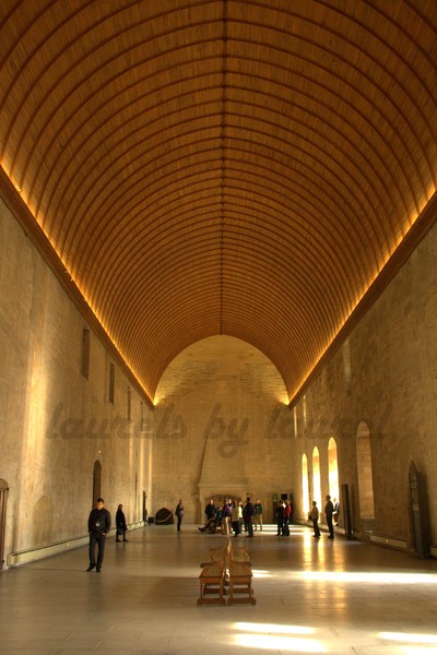 Great Hall in the Palace of the Popes, Avignon