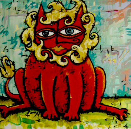 rudy the red lion