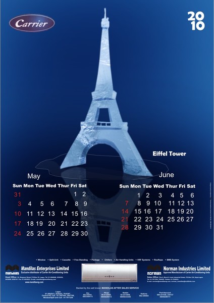 carrier calender concept
