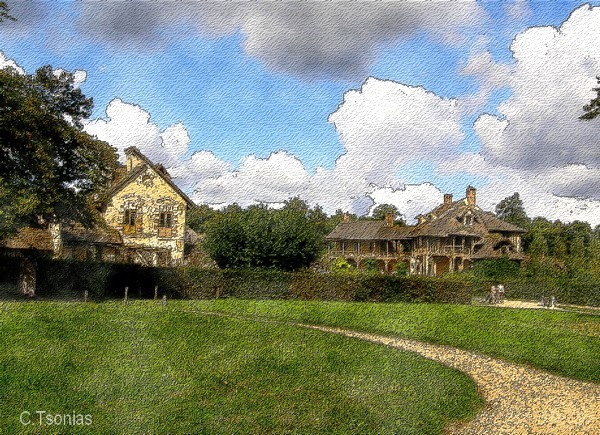 Landscape like painting