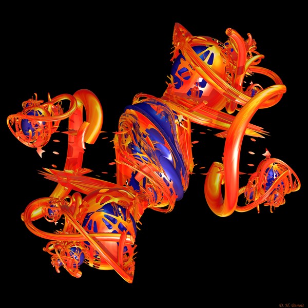 Orange Spaceship Of The Mind
