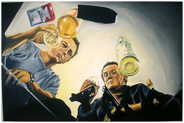 Layer Cake by Jeremy Worst Acrylic painting art