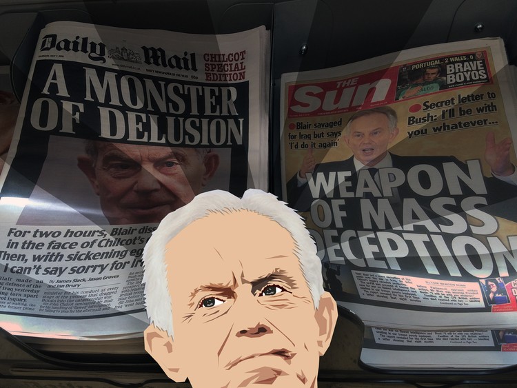 Tony Blair by Daniel Morgenstern