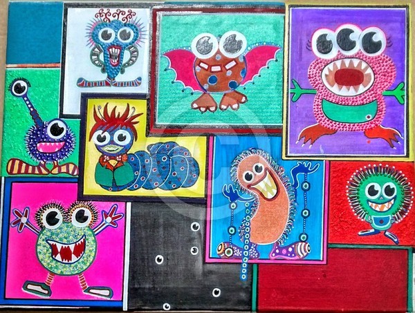 Our friendly little monsters