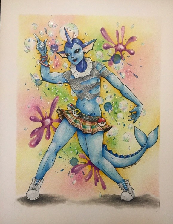 Dancing Vaporeon. 2022