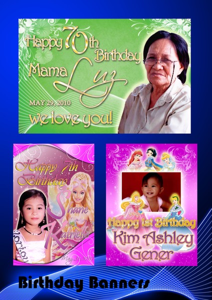 birthday banners